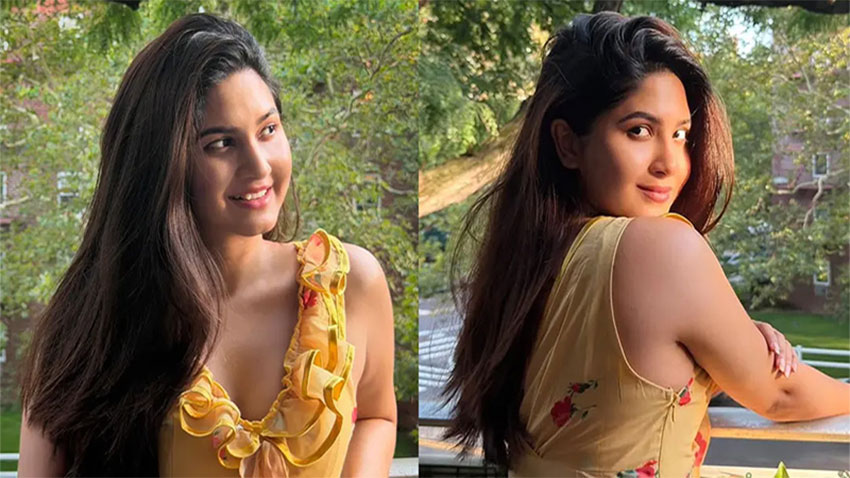 স্লিভলেসে ক্যামেরাবন্দি স্পর্শিয়া, নেটমাধ্যমে হুলুস্থুল